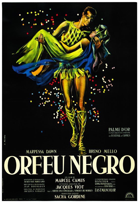 Poster of Black orpheus - Cartel Brasil