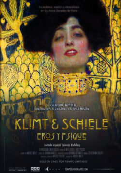 Poster Klimt & Schiele. Eros and Psique