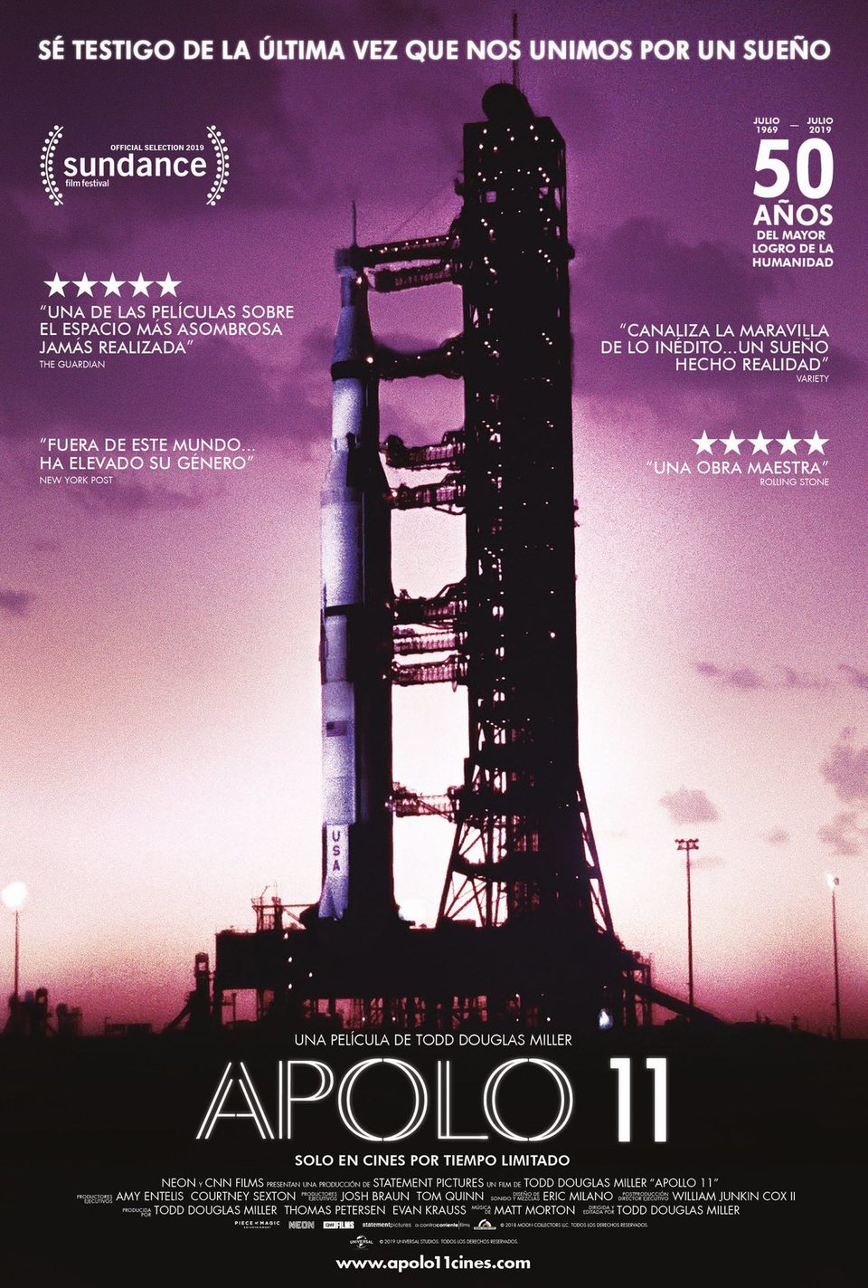 Poster of Apollo 11 - PÓSTER ESPAÑA