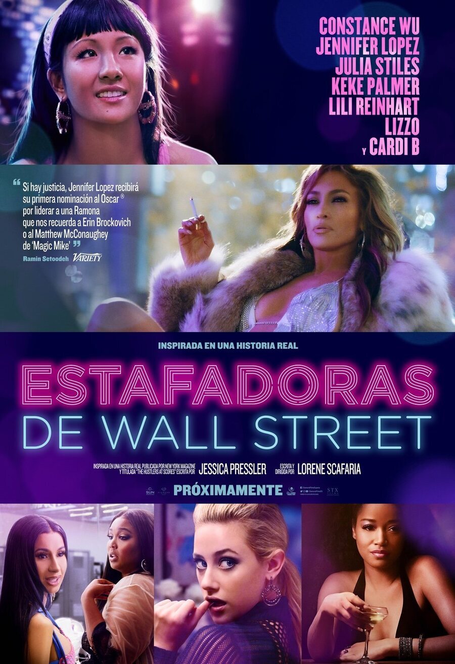 Poster of Hustlers - Estafadoras de Wall Street