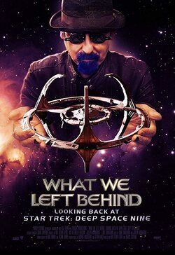 Poster What we left behind: Looking back at star trek: deep space nine