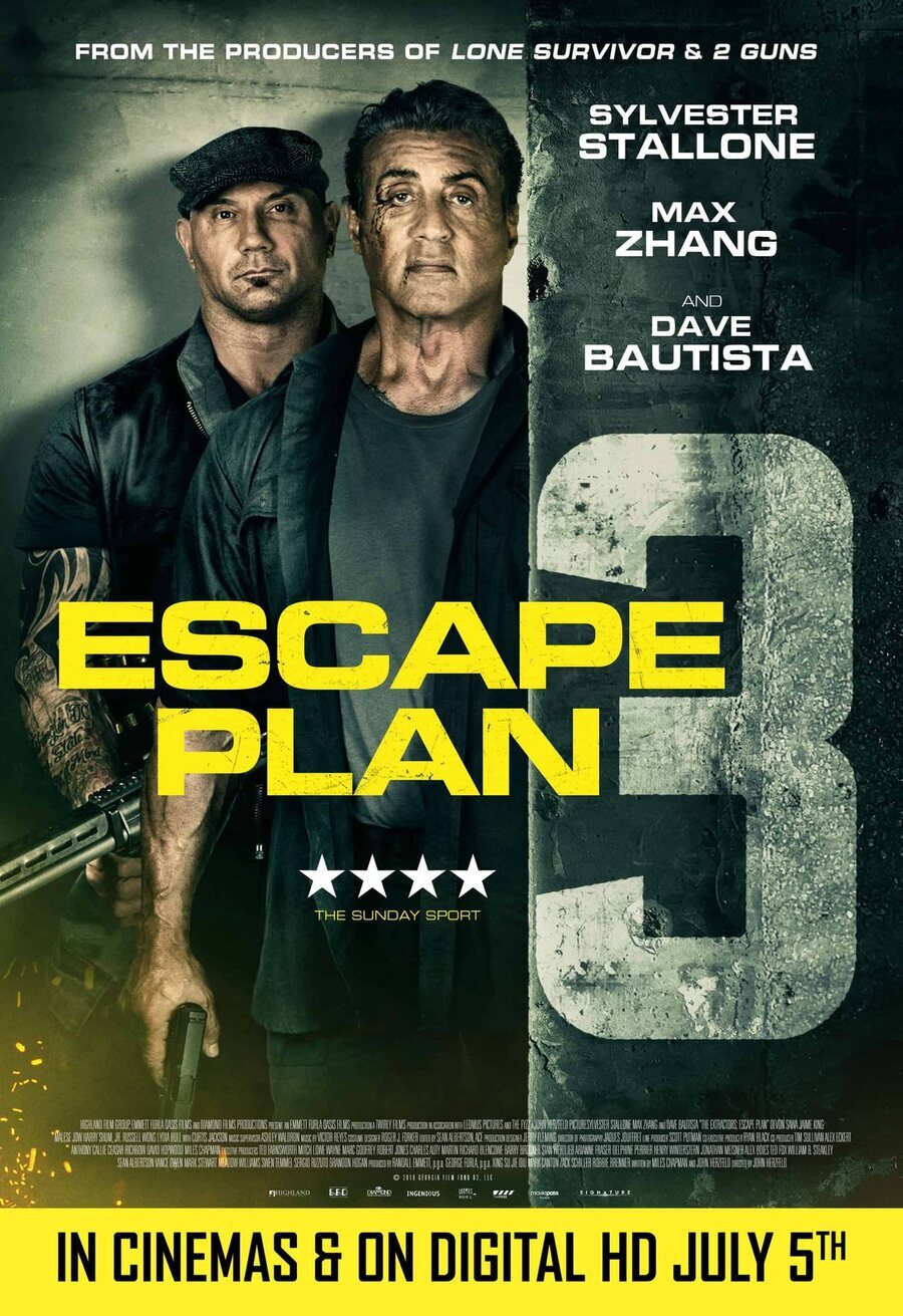 Poster of Escape Plan 3 - ESCAPE PLAN 3