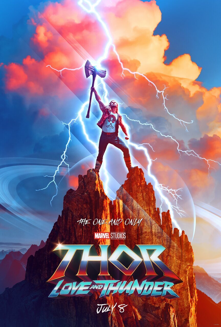 Poster of Thor: Love and Thunder - Teaser EEUU