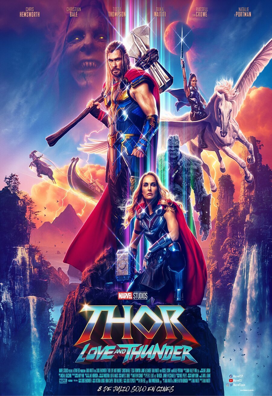 Poster of Thor: Love and Thunder - Póster España