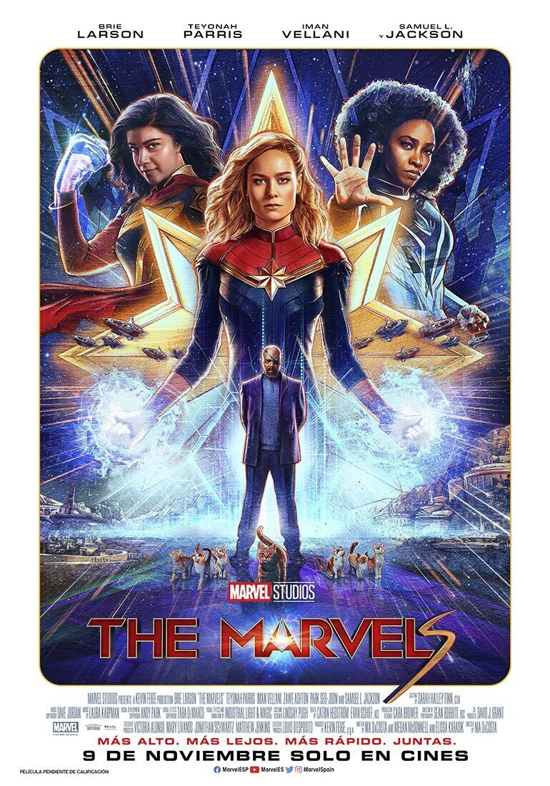 Poster of The Marvels - 'The Marvels' España