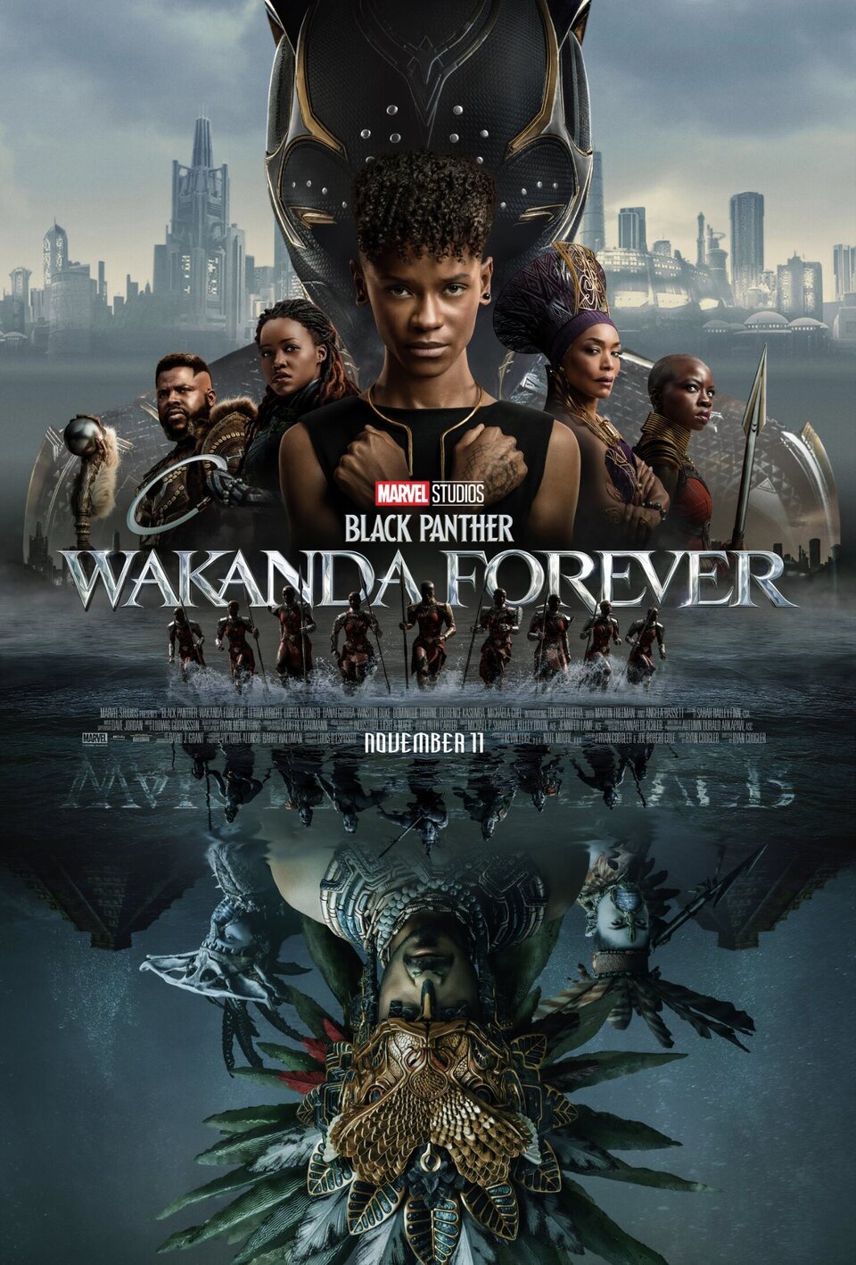 Poster of Black Panther: Wakanda Forever - EE.UU.