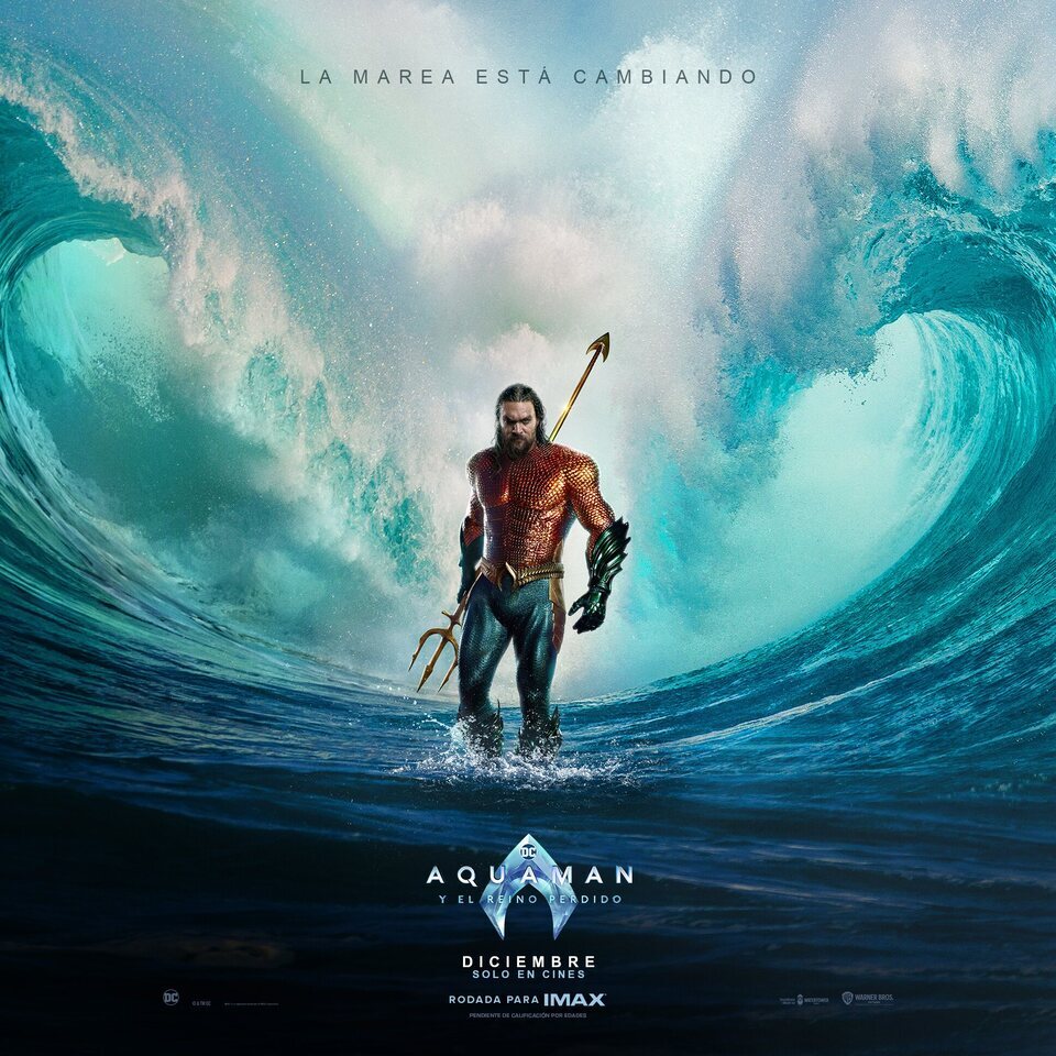 Poster of Aquaman and the Lost Kingdom - Cartel España
