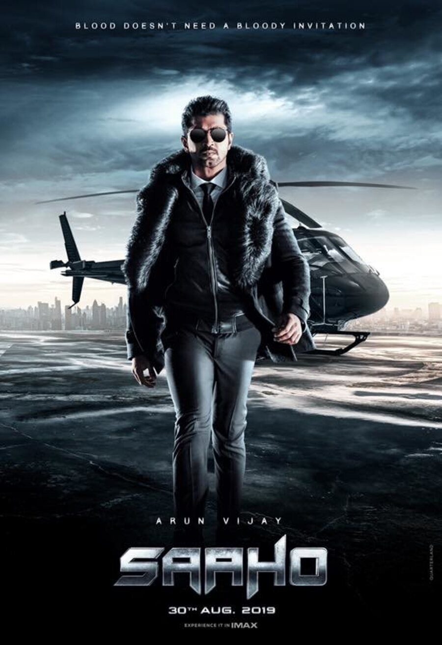 Poster of Saaho - Arun Vijay
