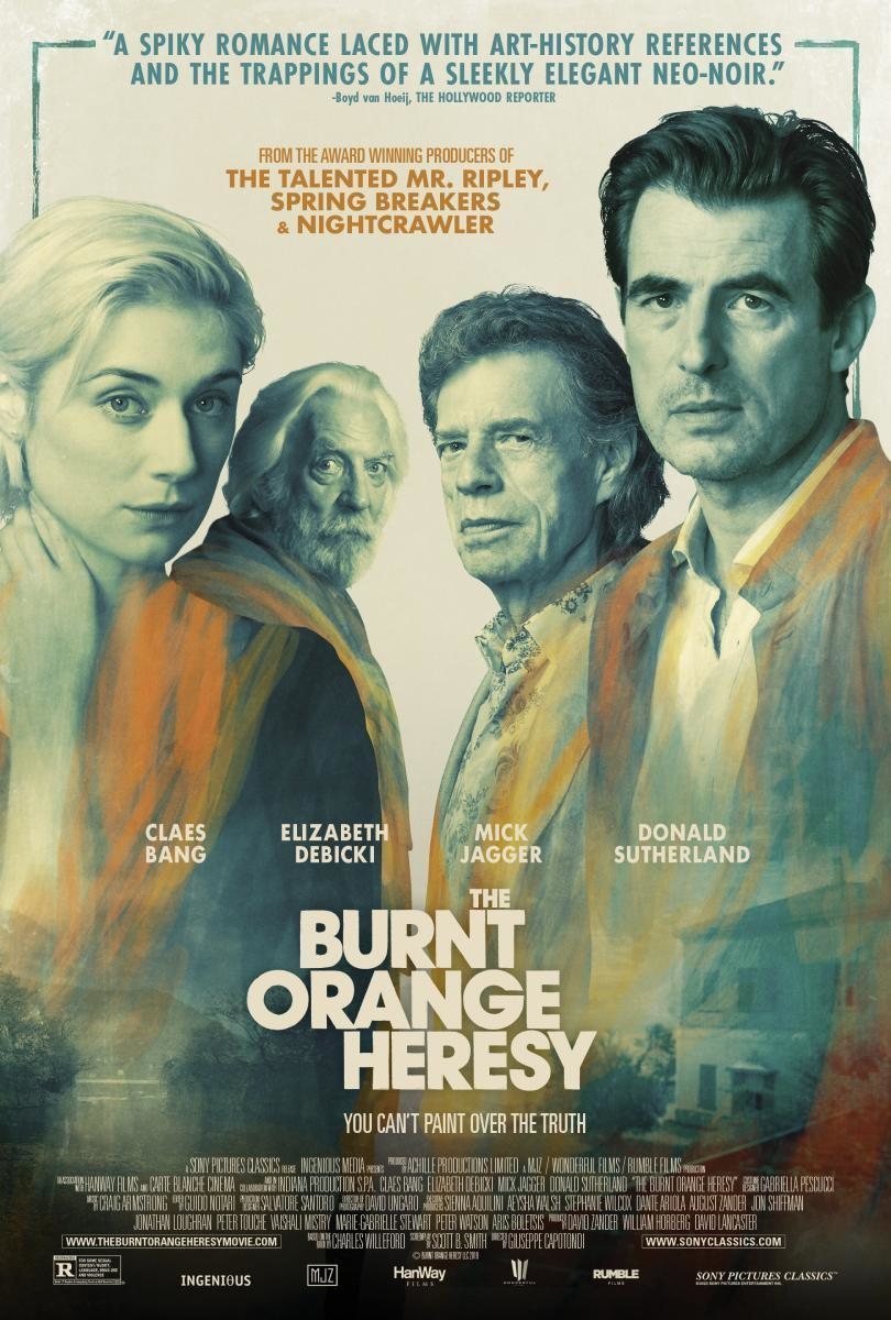 Poster of The Burnt Orange Heresy - 