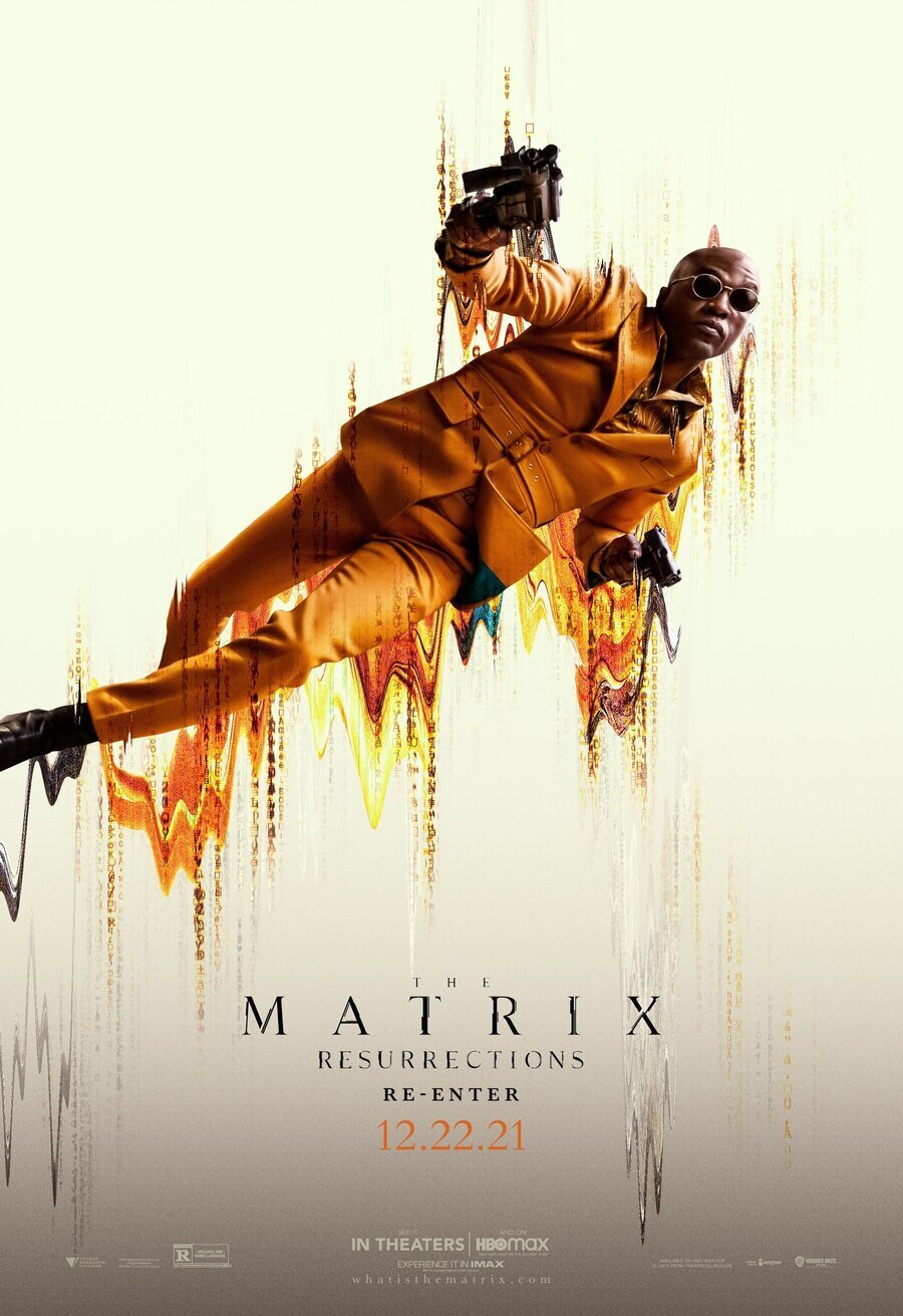 Poster of The Matrix Resurrections - Póster Yahya Abdul-Mateen II