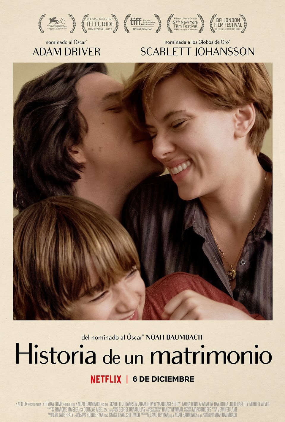 Poster of Marriage Story - Cartel Oficial 'Historia de un matrimonio'