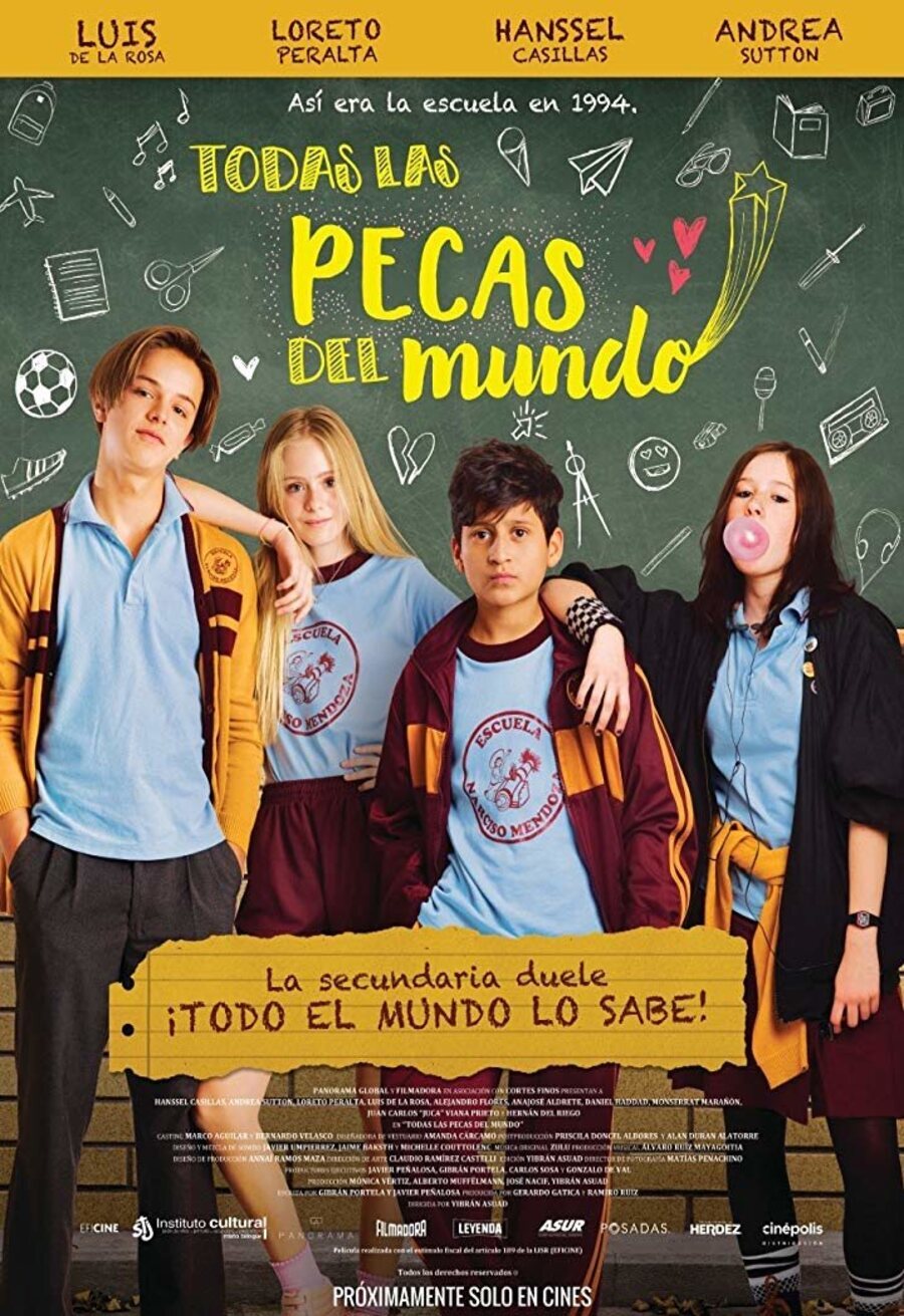 Poster of Todas las pecas del mundo - Todas las pecas del mundo