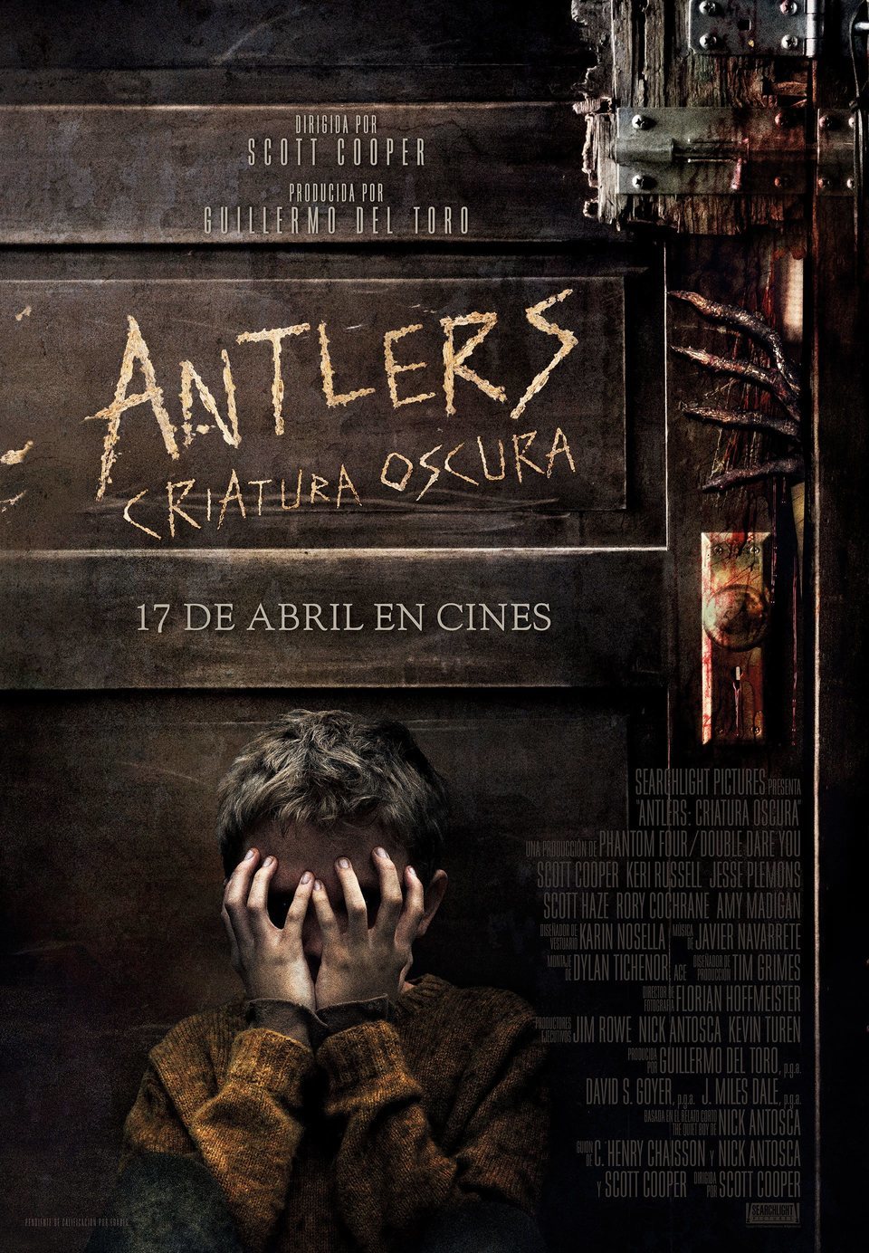 Poster of Antlers - 'Antlers: Criatura oscura' Póster España