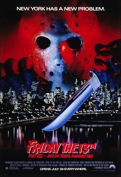 Poster Friday the 13th Part VIII: Jason Takes Manhattan