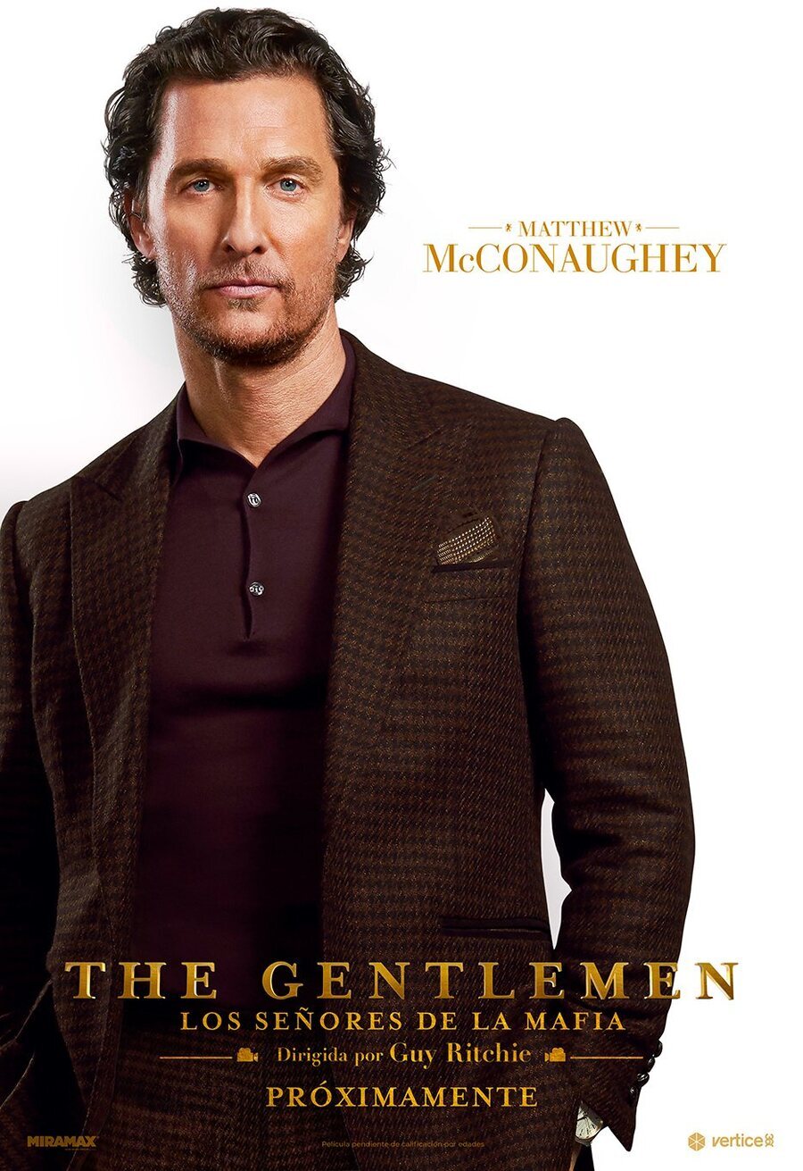 Poster of The Gentlemen - Póster Matthew McConaughey