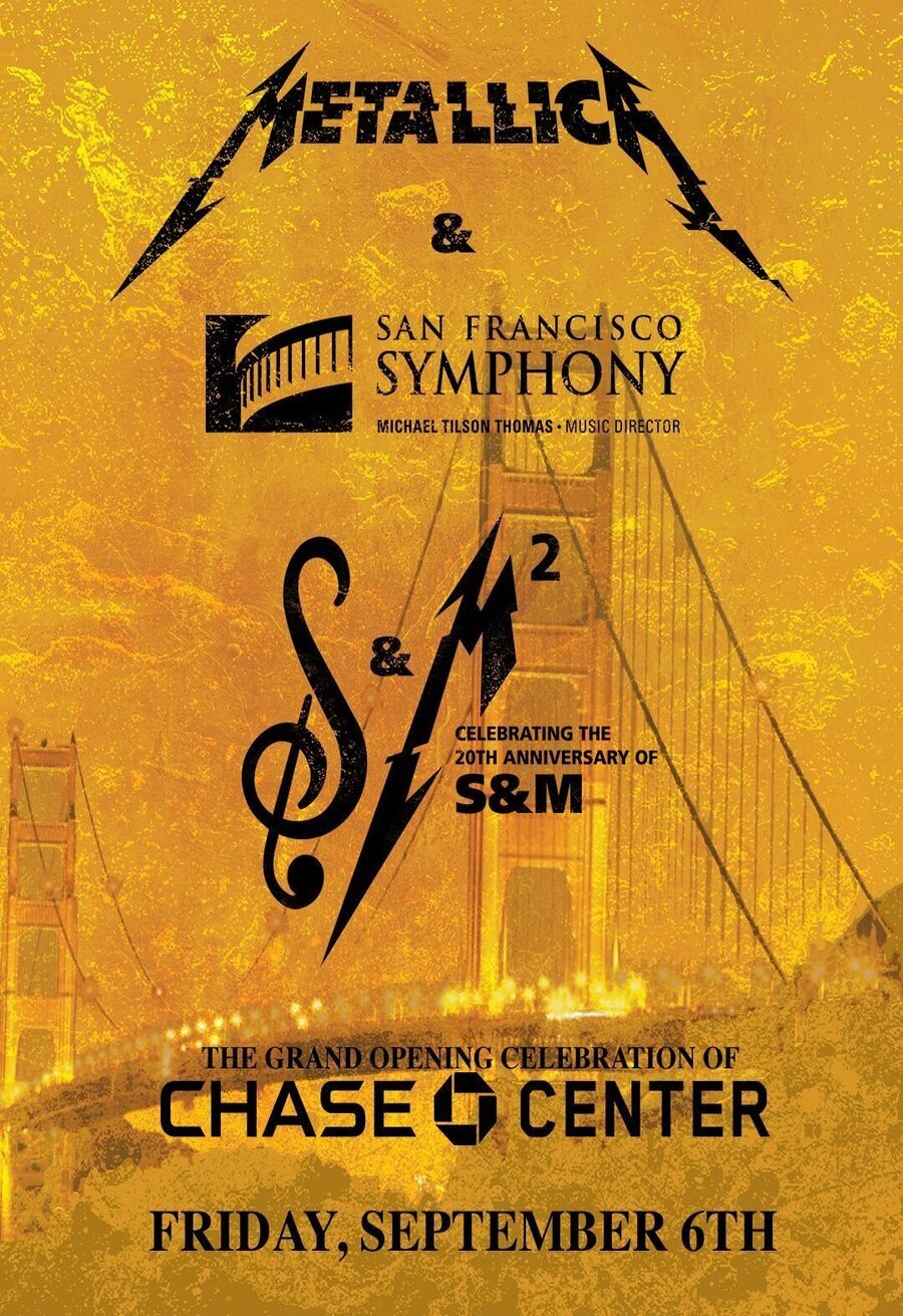 Poster of Metallica & San Francisco Symphony - S&M2 - Metallica & San Francisco Symphony - S&M2 (Póster antiguo 2)