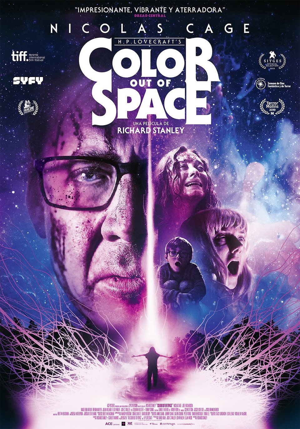 Poster of Color out of space - España