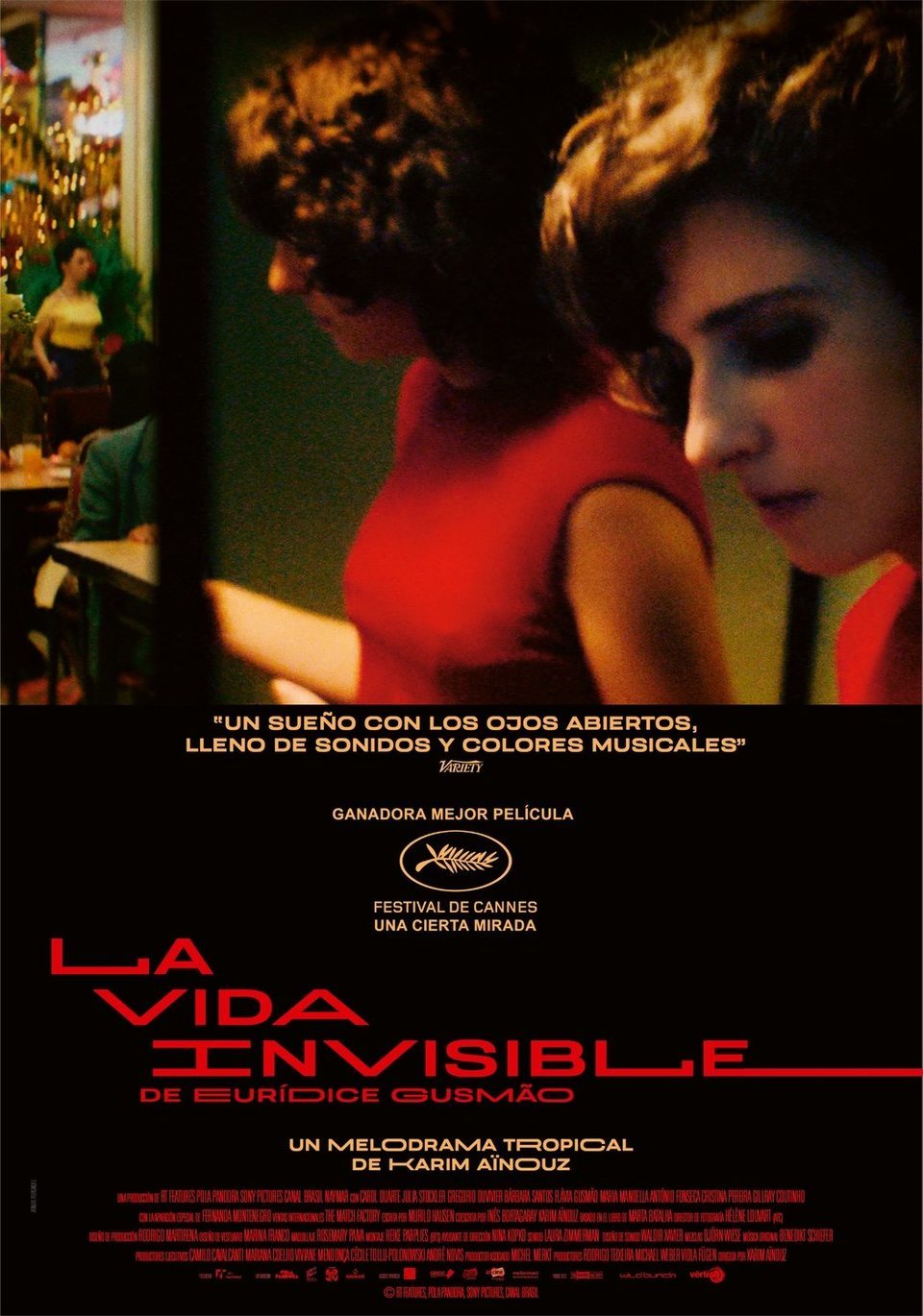 Poster of The Invisible Life of Eurídice Gusmão - La vida invisible de Eurídice Gusmão