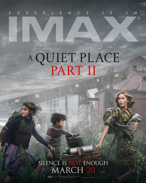 Poster of A Quiet Place 2 - IMAX