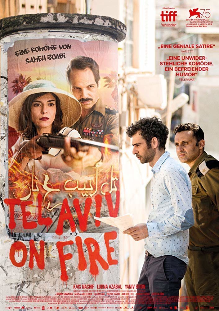 Poster of Tel Aviv on Fire - Poster Alemania
