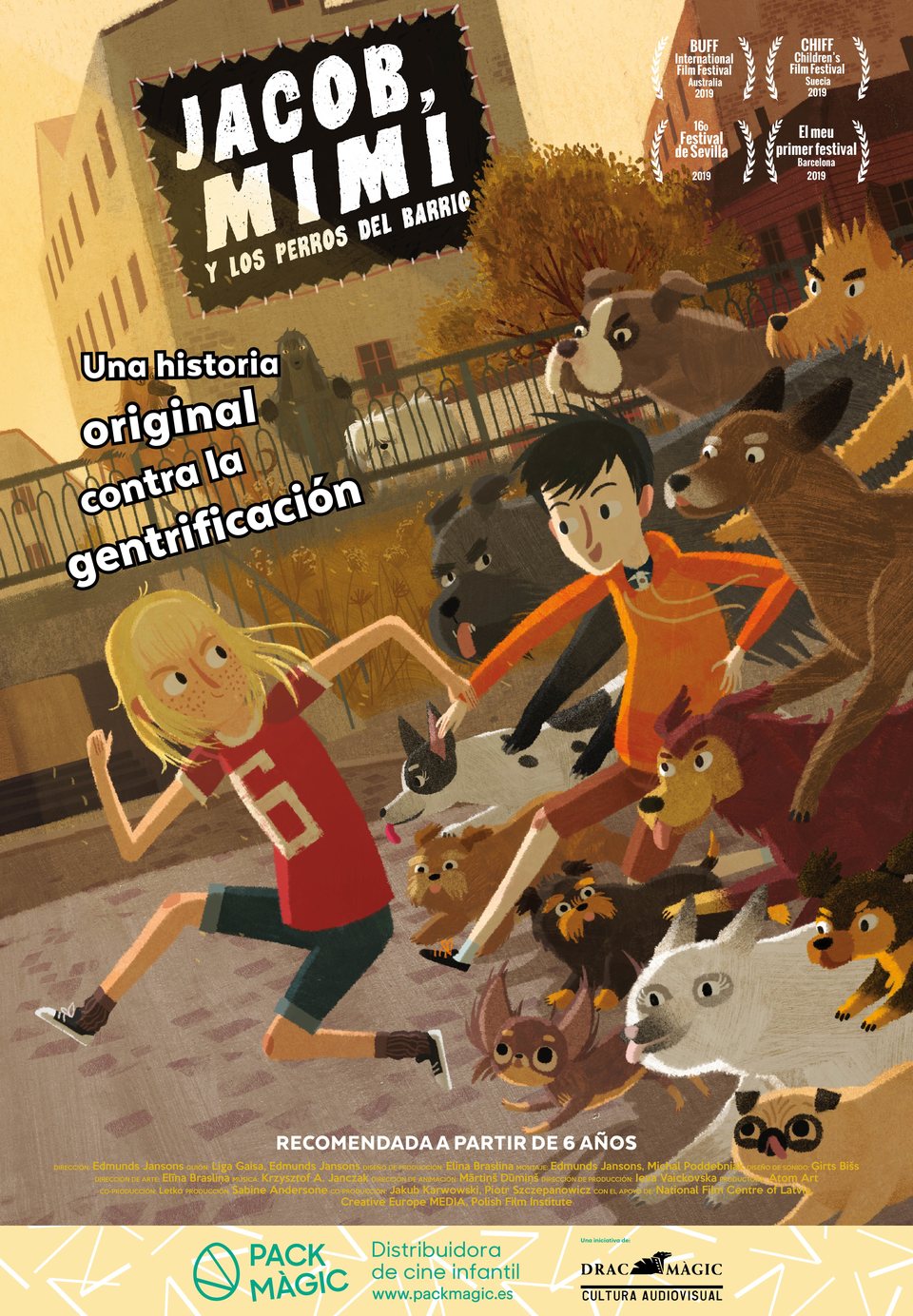 Poster of Jacob, Mimmi and the Talking Dogs - Jacob, Mimi y los perros del barrio