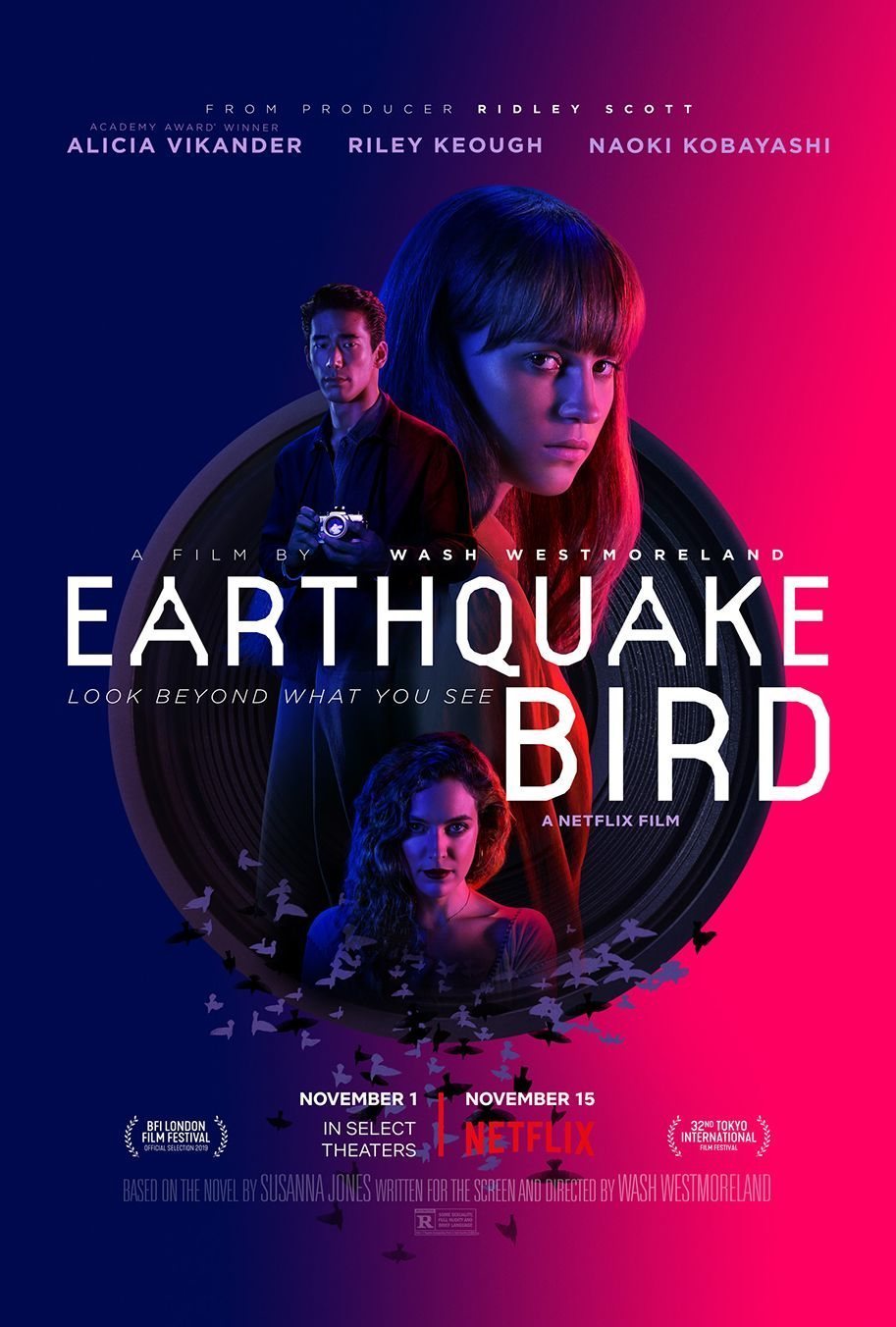 Poster of Earthquake Bird - La música del terremoto