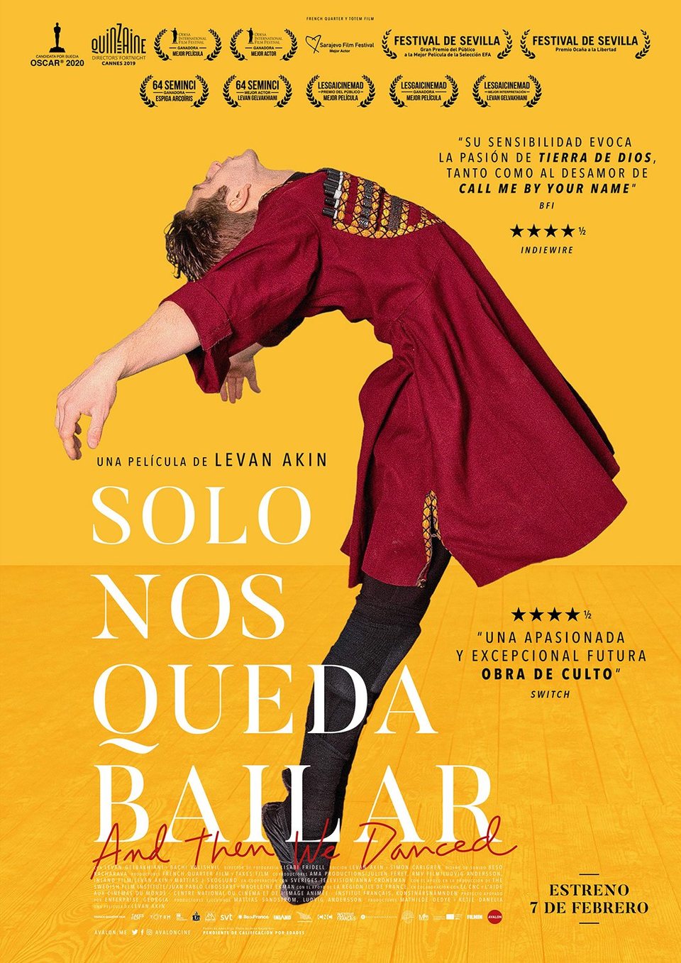 Poster of And Then We Danced - España #2
