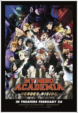 Poster My Hero Academia: Heroes Rising