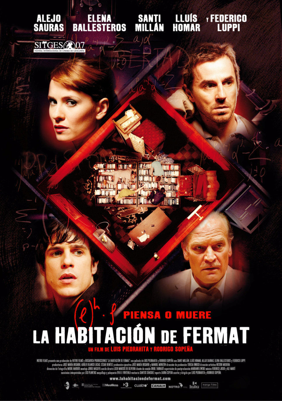 Poster of Fermat's Room - España