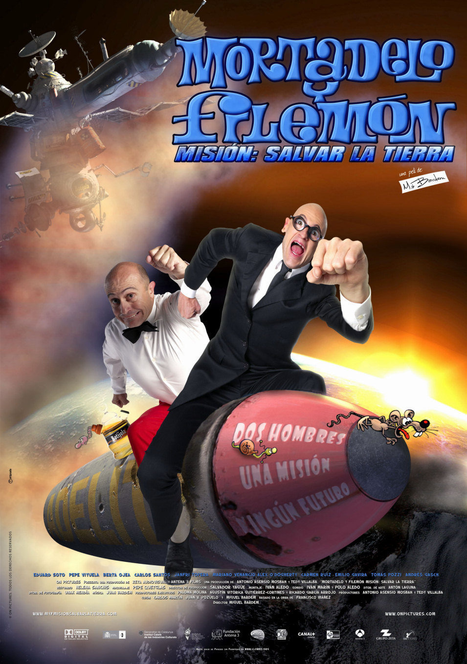 Poster of Mortadelo and Filemon: Mission - Save the Planet - España