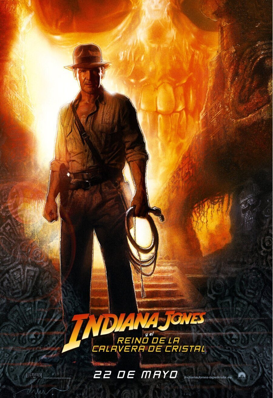 Poster of Indiana Jones and the Kingdom of the Crystal Skull - España