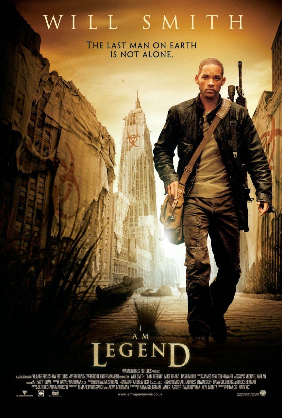 Poster of I am legend - Estados Unidos