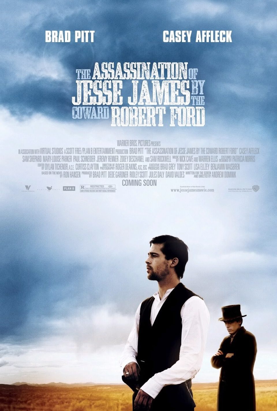Poster of The Assassination of Jesse James by the Coward Robert Ford - EEUU