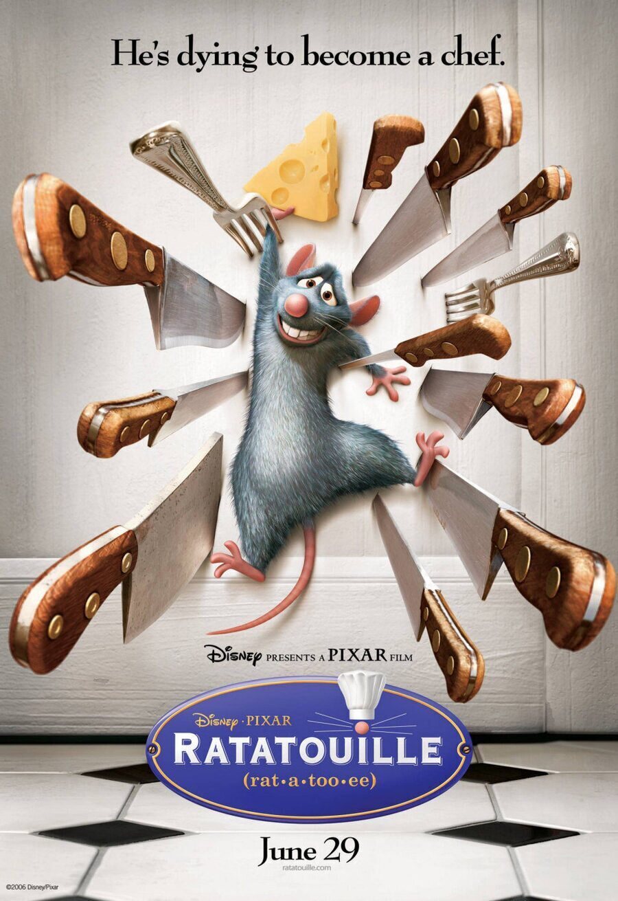 Poster of Ratatouille - Estados Unidos