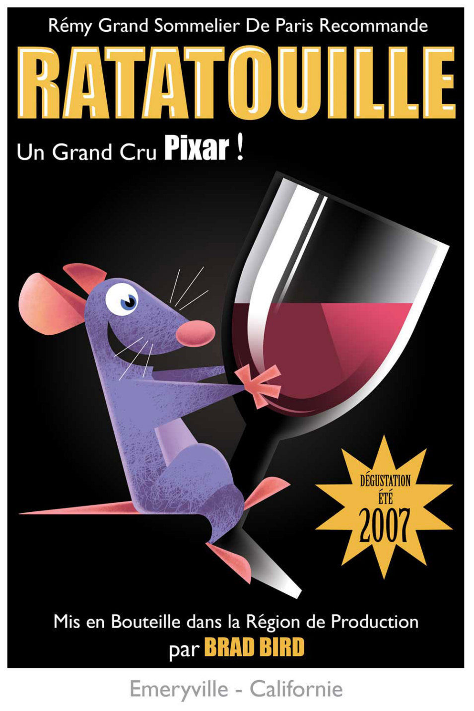 Poster of Ratatouille - Francia