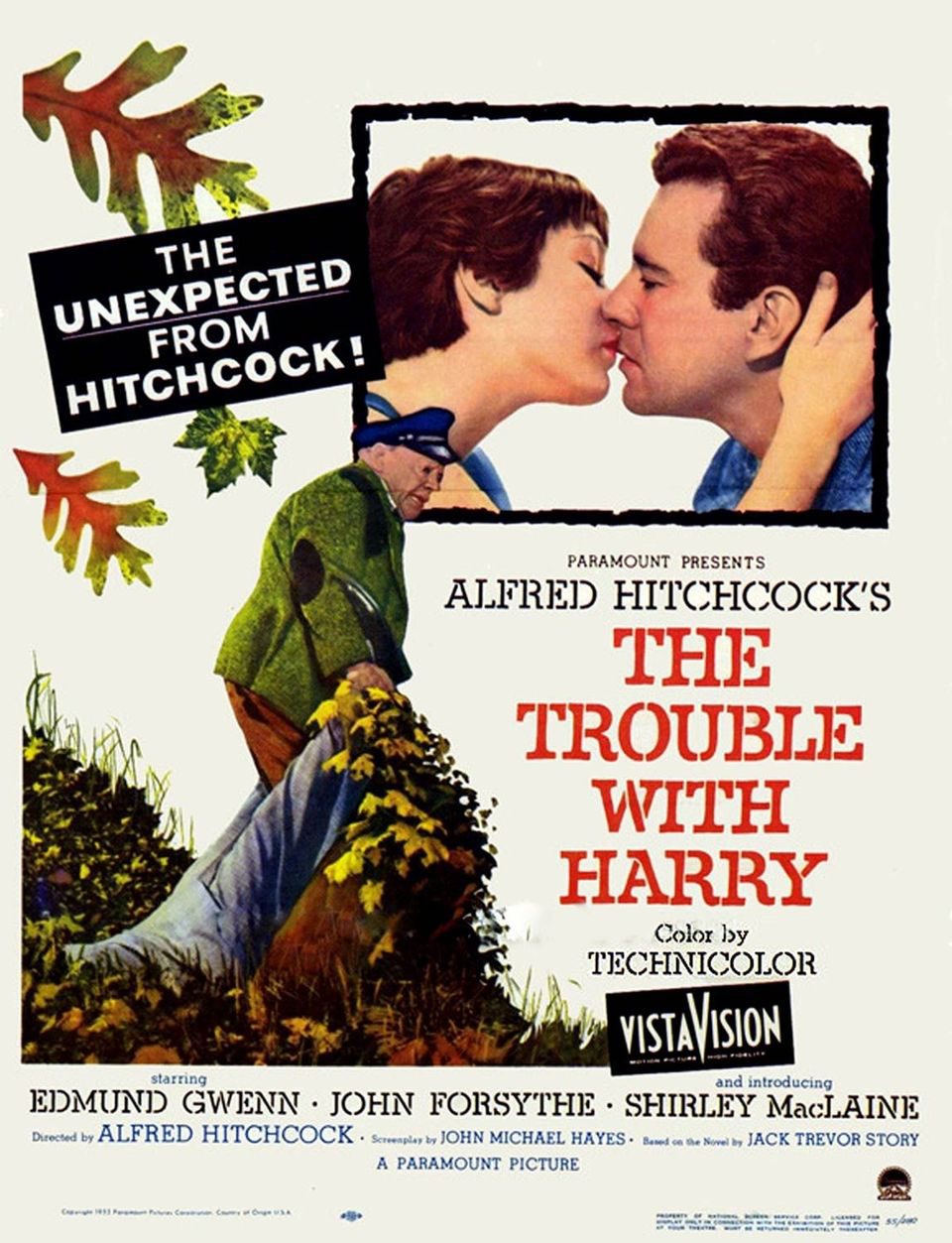 Poster of The Trouble with Harry - Estados Unidos