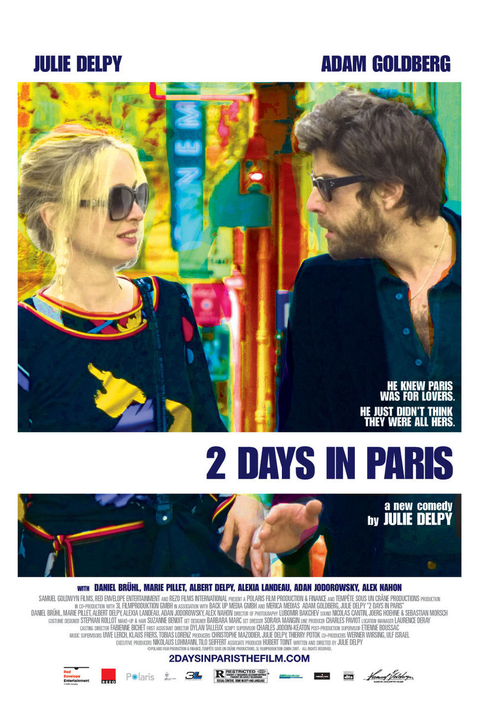 Poster of 2 Days in Paris - Estados Unidos