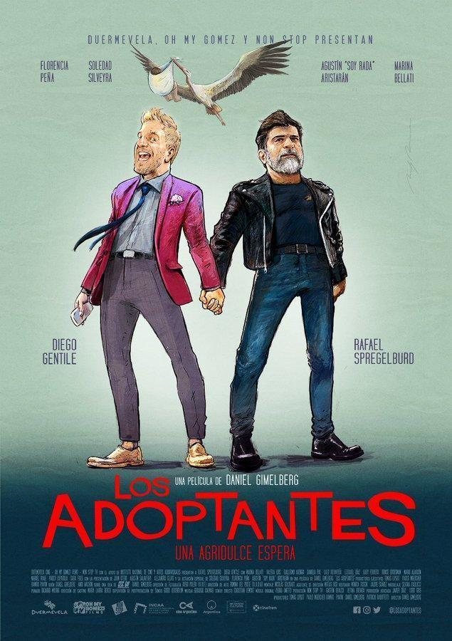Poster of Los adoptantes - Cartel
