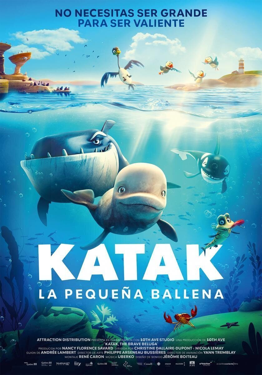 Poster of Katak: The Brave Beluga - Cartel España