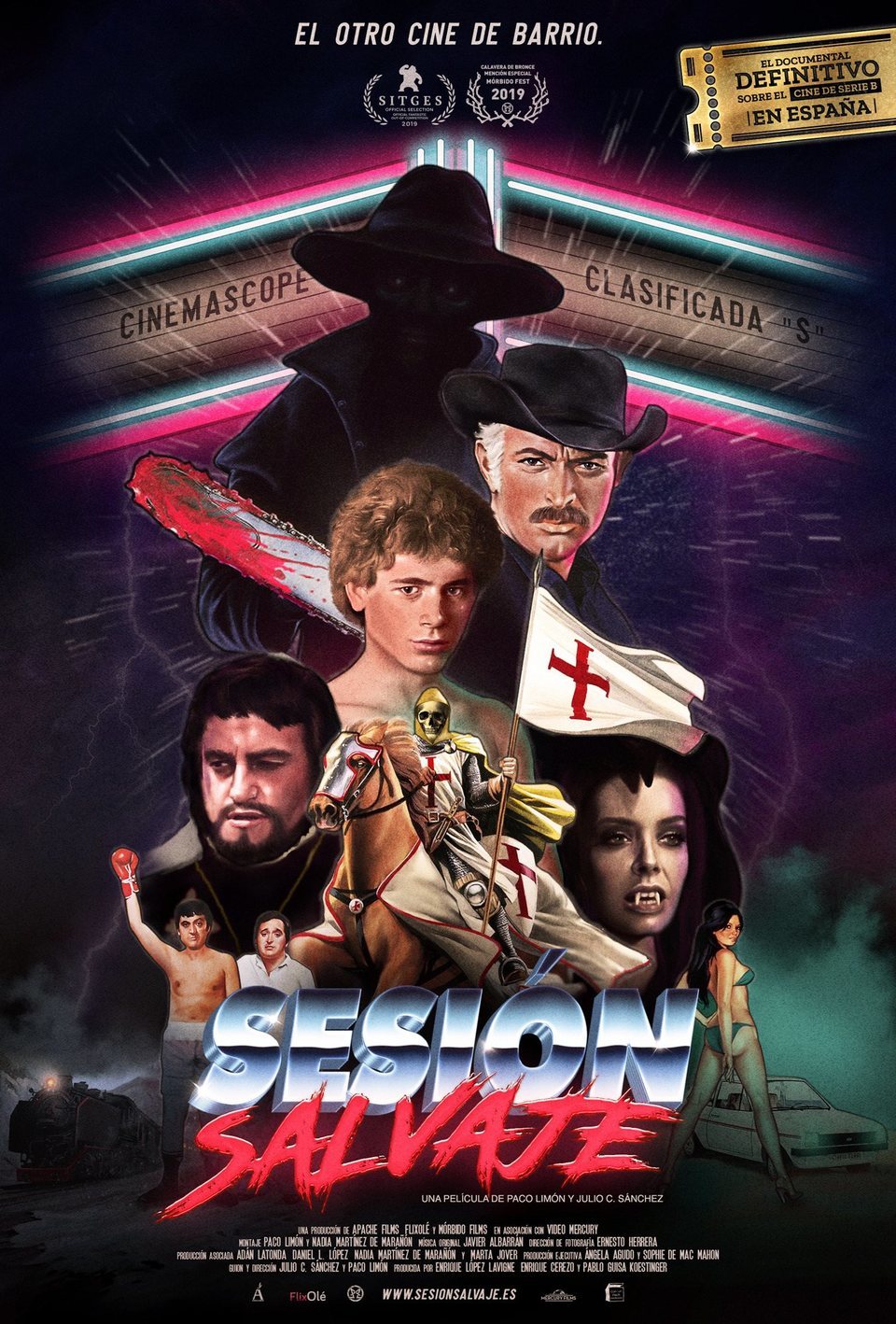Poster of Sesión salvaje - España