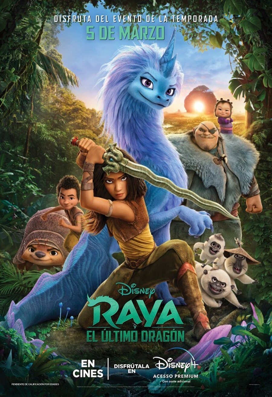 Poster of Raya and the Last Dragon - España