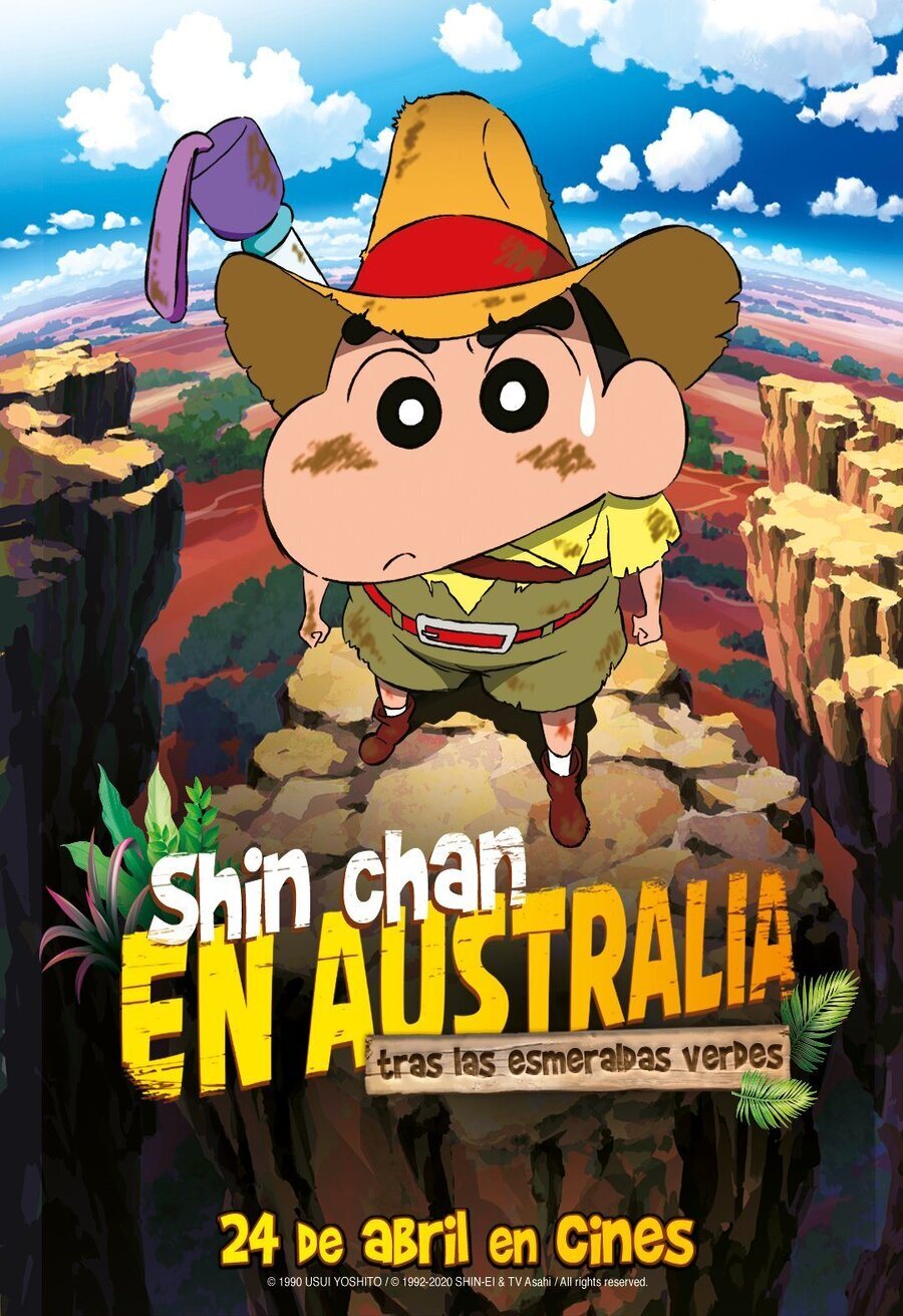 Poster of Crayon Shin-chan: Honeymoon Hurricane - The Lost Hiroshi - España #1