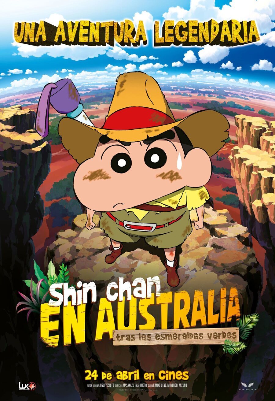 Poster of Crayon Shin-chan: Honeymoon Hurricane - The Lost Hiroshi - España #2