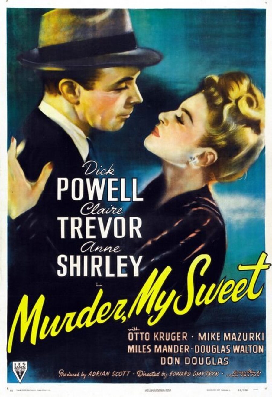 Poster of Murder, My Sweet - Historia de un detective