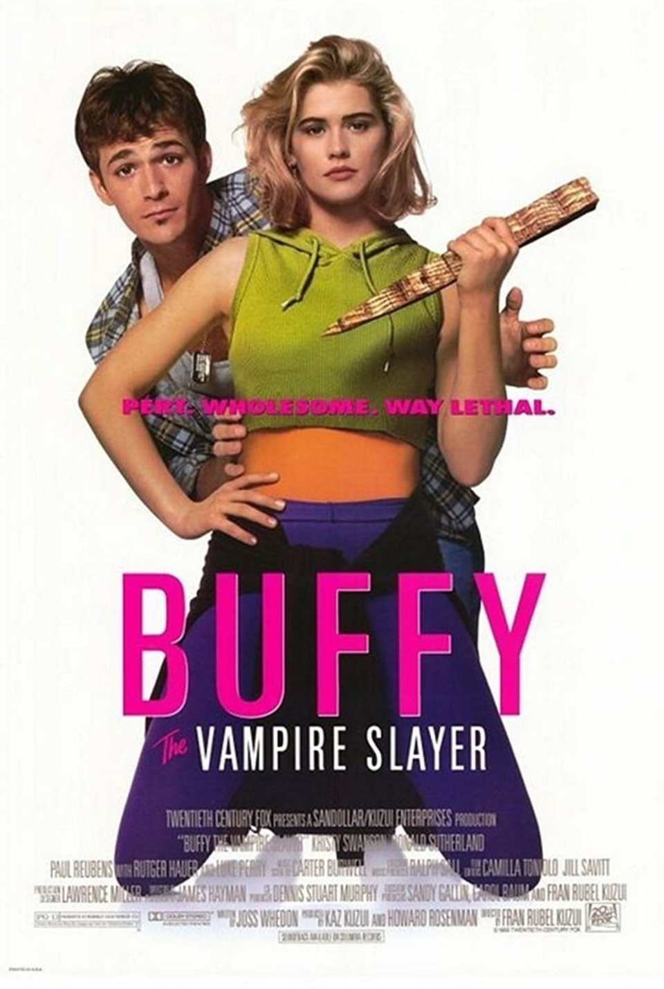 Poster of Buffy, the Vampire Slayer - Estados Unidos #2