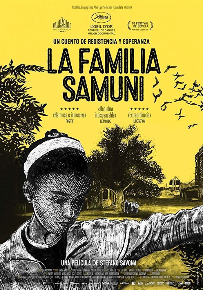 Poster of Samouni Road - Cartel 'La familia Samuni'