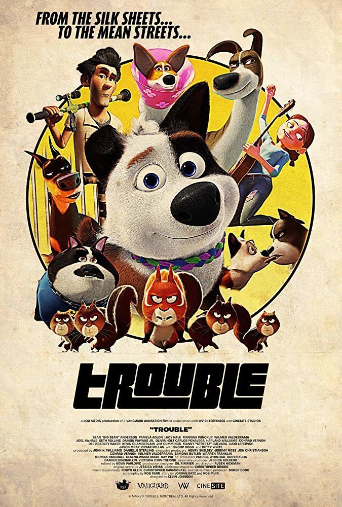Poster of Trouble - EE.UU.