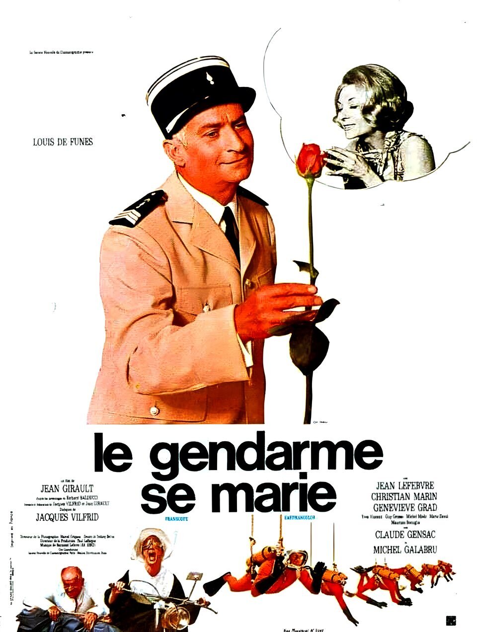 Poster of The Troops get Married - Francia