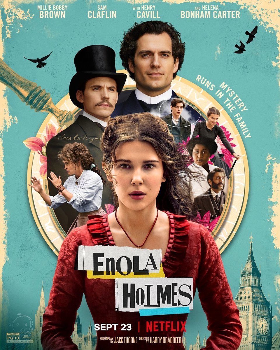 Poster of Enola Holmes - UK