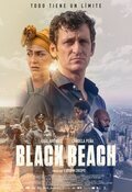 Poster Black Beach